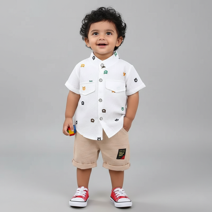 Tiny Bear Cub Casual Pocket Set