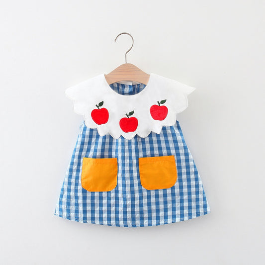 Sweet Apple Orchard Gingham Dress