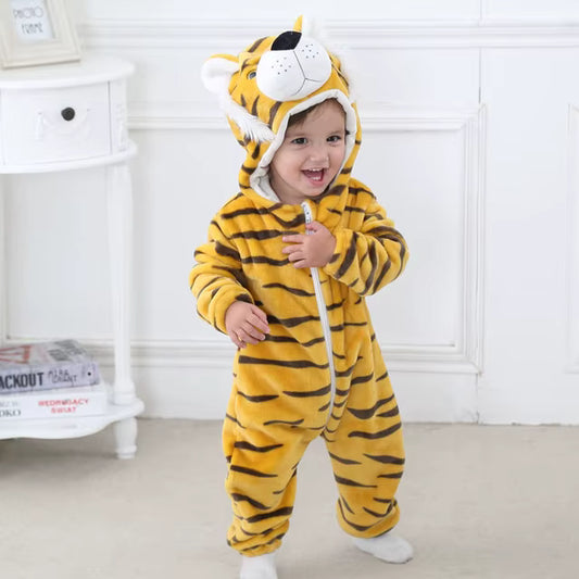 Little Roarer Tiger Plush Romper